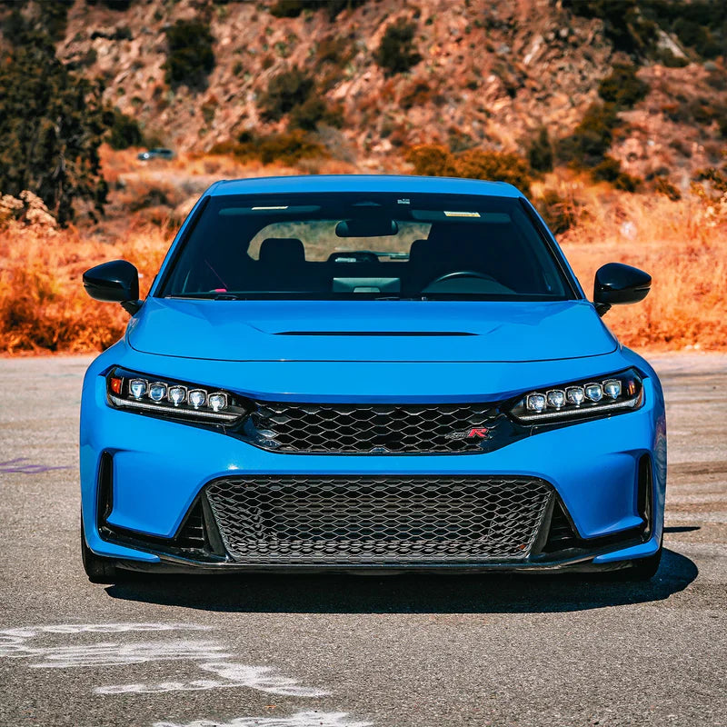 AlphaRex (NOVA-Series) 2022-2025 Honda Civic LED Projector Headlights - Black