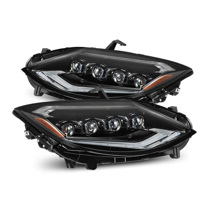 AlphaRex (NOVA-Series) 2023-2025 Nissan Z LED Projector Headlights - Alpha-Black