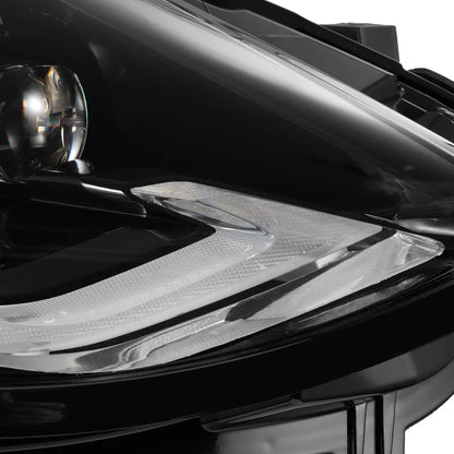 AlphaRex (NOVA-Series) 2023-2025 Nissan Z LED Projector Headlights - Alpha-Black