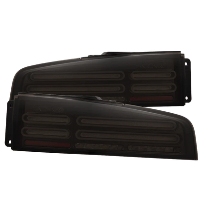 AlphaRex (NOVA-Series) 2023-2025 Nissan Z Quad-Loop Prismatic LED Tail Lights - Alpha-Black