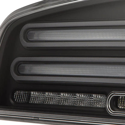 AlphaRex (NOVA-Series) 2023-2025 Nissan Z Quad-Loop Prismatic LED Tail Lights - Black