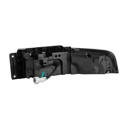 AlphaRex (NOVA-Series) 2023-2025 Nissan Z Quad-Loop Prismatic LED Tail Lights - Black