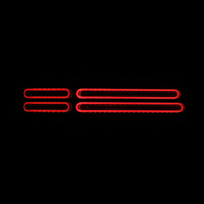 AlphaRex (NOVA-Series) 2023-2025 Nissan Z Quad-Loop Prismatic LED Tail Lights - Black