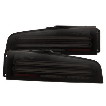 AlphaRex (NOVA-Series) 2023-2025 Nissan Z Twin-Loop Prismatic LED Tail Lights - Alpha-Black