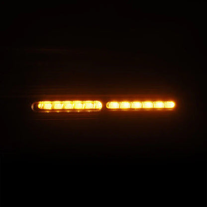 AlphaRex (NOVA-Series) 2023-2025 Nissan Z Twin-Loop Prismatic LED Tail Lights - Black