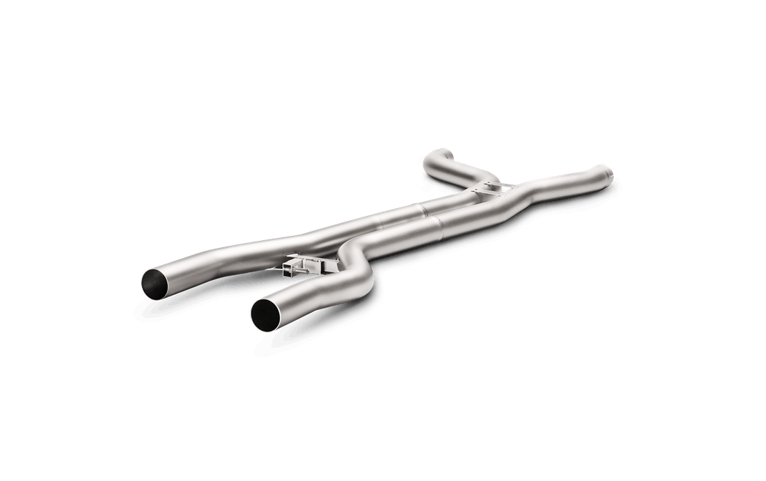 Akrapovic 958 FL Cayenne Turbo Evolution Link Pipe Set