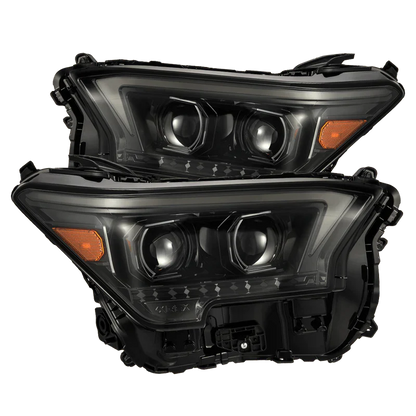 AlphaRex (LUXX-Series/OG-Style) 2024-2025 Toyota Tacoma/2025 Toyota 4Runner LED Projector Headlights - Alpha-Black