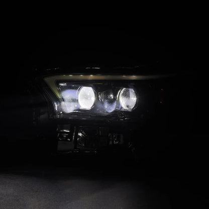 AlphaRex (LUXX-Series/OG-Style) 2024-2025 Toyota Tacoma/2025 Toyota 4Runner LED Projector Headlights - Alpha-Black