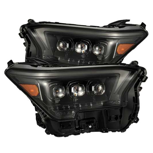 AlphaRex (NOVA-Series/OG-Style) 2024-2025 Toyota Tacoma/2025 Toyota 4Runner LED Projector Headlights - Alpha-Black