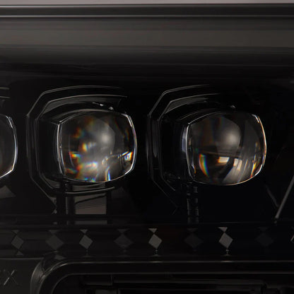 AlphaRex (NOVA-Series/OG-Style) 2024-2025 Toyota Tacoma/2025 Toyota 4Runner LED Projector Headlights - Alpha-Black