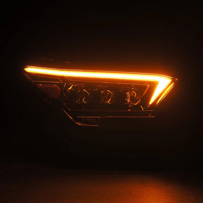 AlphaRex (NOVA-Series/OG-Style) 2024-2025 Toyota Tacoma/2025 Toyota 4Runner LED Projector Headlights - Alpha-Black