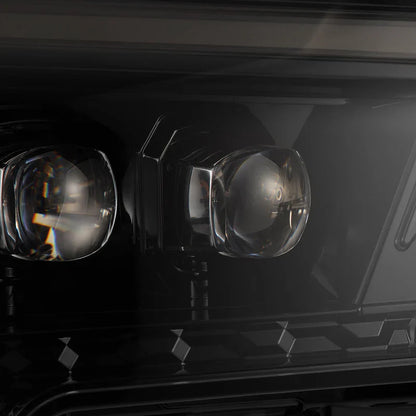 AlphaRex (NOVA-Series/OG-Style) 2024-2025 Toyota Tacoma/2025 Toyota 4Runner LED Projector Headlights - Alpha-Black