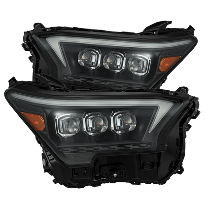AlphaRex (NOVA-Series/OG-Style) 2024-2025 Toyota Tacoma/2025 Toyota 4Runner LED Projector Headlights - Black