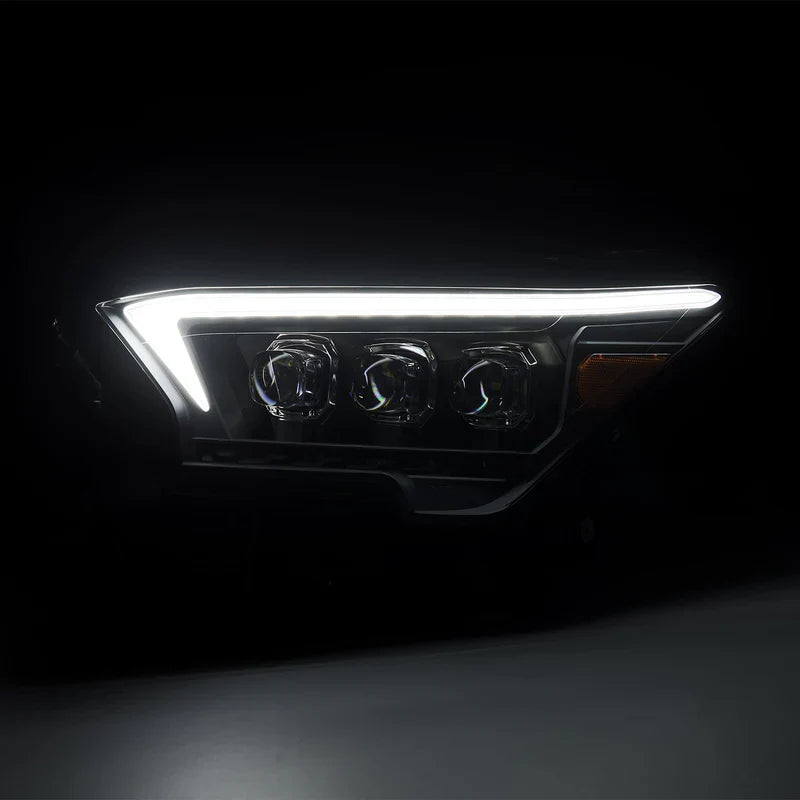 AlphaRex (NOVA-Series/OG-Style) 2024-2025 Toyota Tacoma/2025 Toyota 4Runner LED Projector Headlights - Black