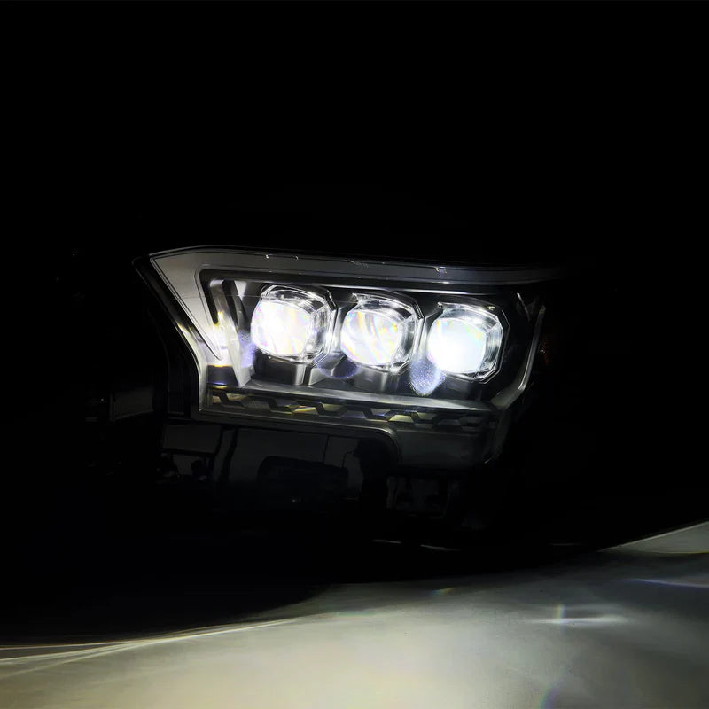 AlphaRex (NOVA-Series/OG-Style) 2024-2025 Toyota Tacoma/2025 Toyota 4Runner LED Projector Headlights - Black
