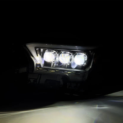 AlphaRex (NOVA-Series/OG-Style) 2024-2025 Toyota Tacoma/2025 Toyota 4Runner LED Projector Headlights - Black