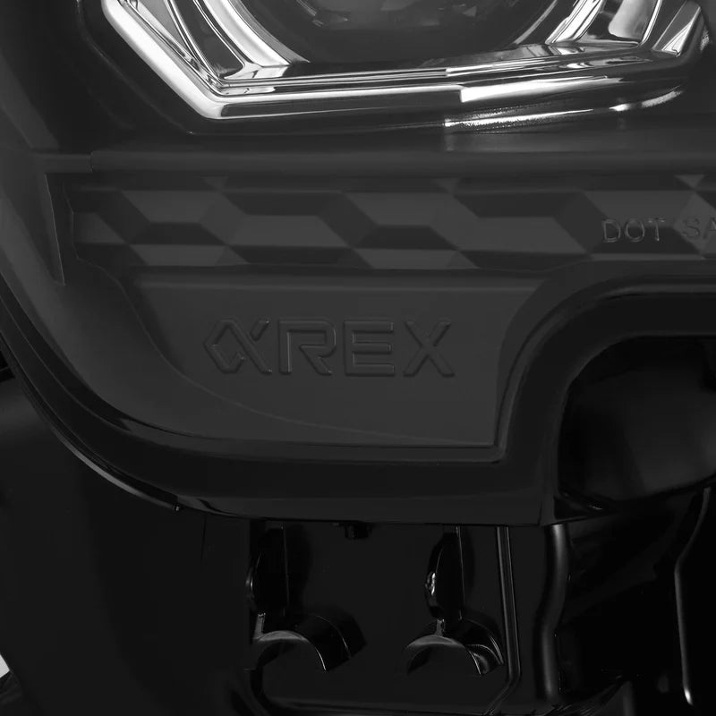 AlphaRex (LUXX-Series/OG-Style) 2024-2025 Toyota Tacoma/2025 Toyota 4Runner LED Projector Headlights - Black