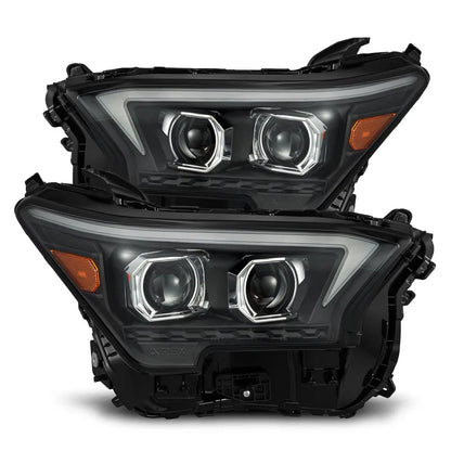 AlphaRex (LUXX-Series/OG-Style) 2024-2025 Toyota Tacoma/2025 Toyota 4Runner LED Projector Headlights - Black