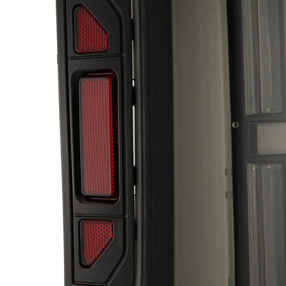 AlphaRex (NOVA-Series) 2024-2025 Toyota Tacoma Prismatic LED Tail Lights - Alpha-Black