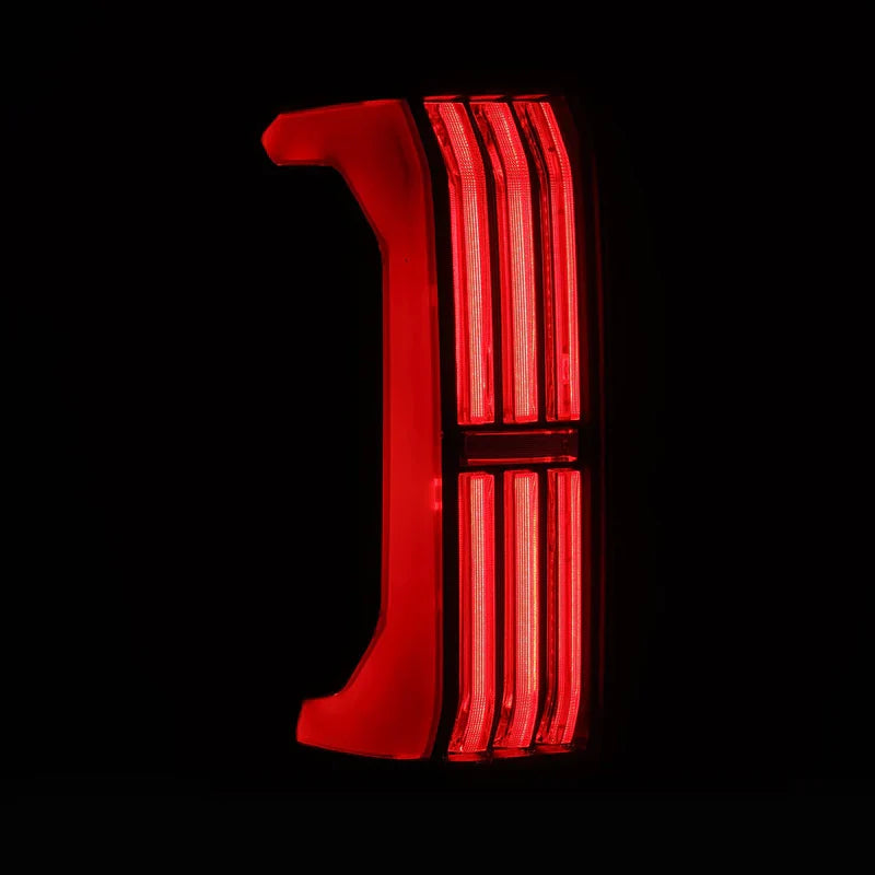 AlphaRex (NOVA-Series) 2024-2025 Toyota Tacoma Prismatic LED Tail Lights - Alpha-Black