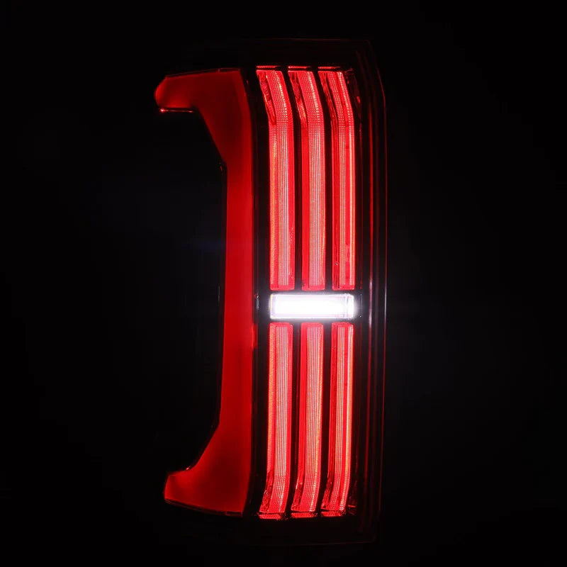 AlphaRex (NOVA-Series) 2024-2025 Toyota Tacoma Prismatic LED Tail Lights - Black