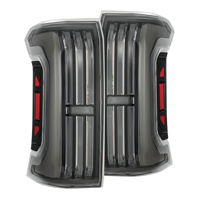 AlphaRex (NOVA-Series) 2024-2025 Toyota Tacoma Prismatic LED Tail Lights - Black