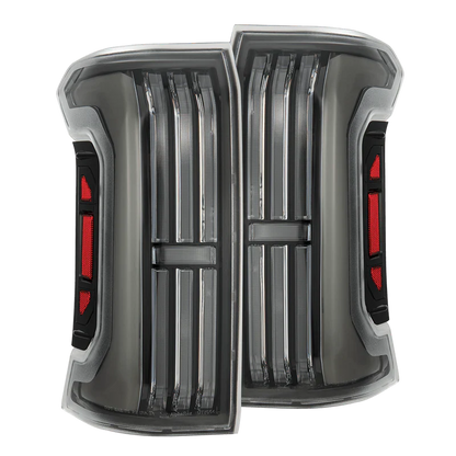 AlphaRex (NOVA-Series) 2024-2025 Toyota Tacoma Prismatic LED Tail Lights - Black