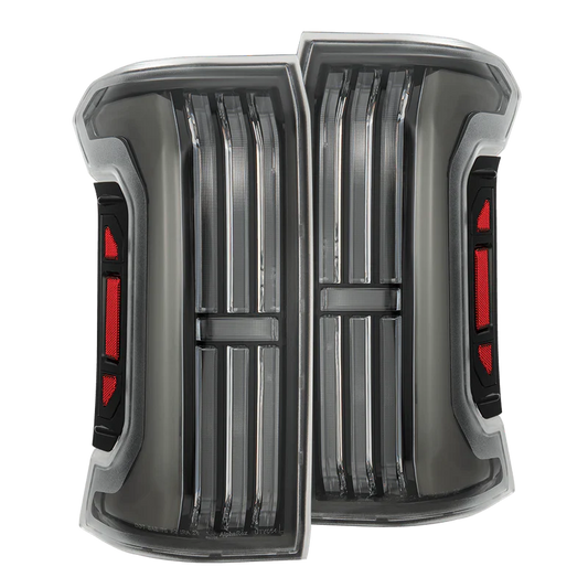 AlphaRex (NOVA-Series) 2024-2025 Toyota Tacoma Prismatic LED Tail Lights - Black