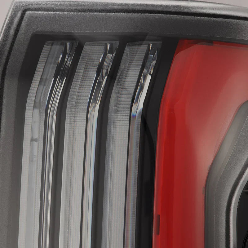 AlphaRex (NOVA-Series) 2024-2025 Toyota Tacoma Prismatic LED Tail Lights - Black-Red