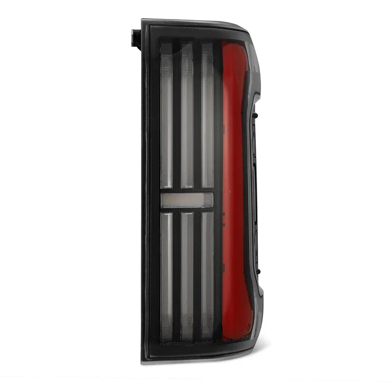 AlphaRex (NOVA-Series) 2024-2025 Toyota Tacoma Prismatic LED Tail Lights - Black-Red