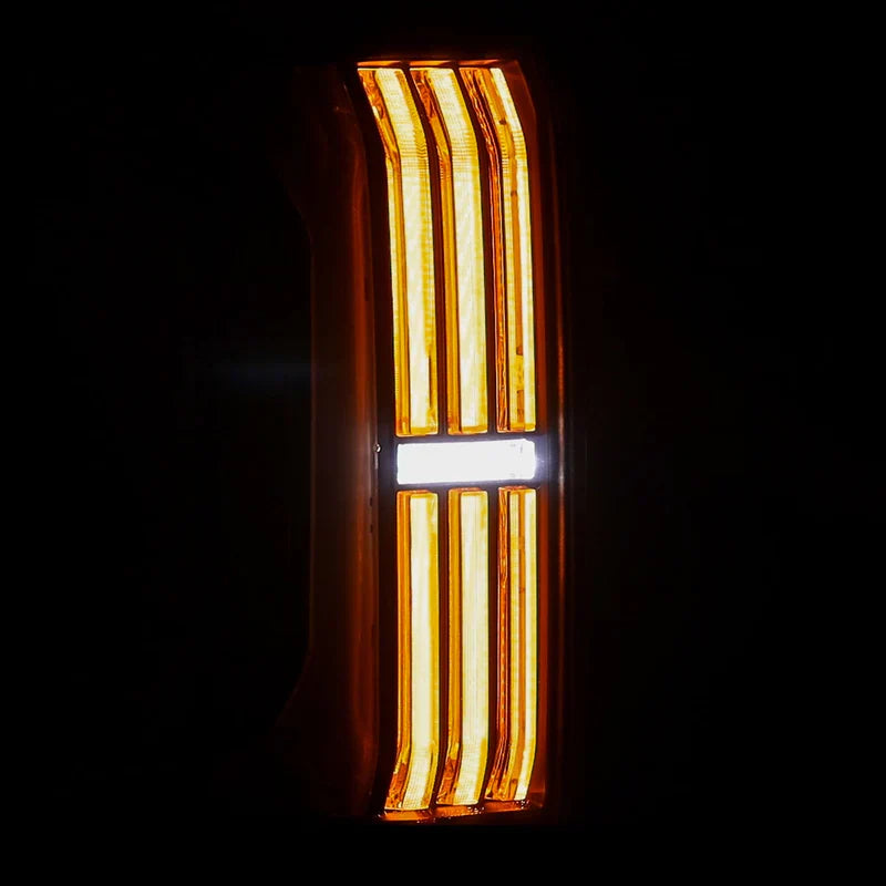 AlphaRex (NOVA-Series) 2024-2025 Toyota Tacoma Prismatic LED Tail Lights - Alpha-Black