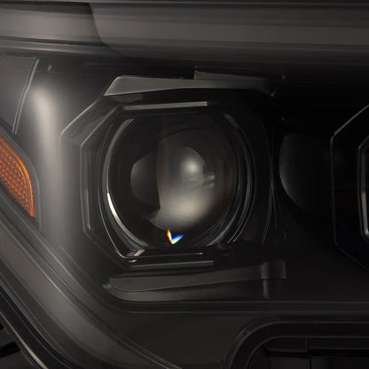 AlphaRex (LUXX-Series) 2024-2025 Toyota Tacoma/2025 Toyota 4Runner LED Projector Headlights - Alpha-Black