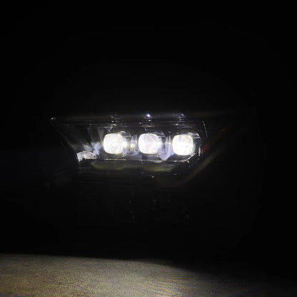AlphaRex (NOVA-Series) 2024-2025 Toyota Tacoma/2025 Toyota 4Runner LED Projector Headlights - Alpha-Black