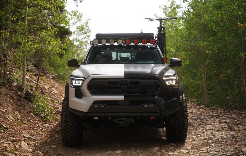 AlphaRex (NOVA-Series) 2024-2025 Toyota Tacoma/2025 Toyota 4Runner LED Projector Headlights - Alpha-Black
