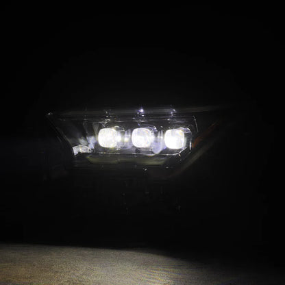 AlphaRex (NOVA-Series) 2024-2025 Toyota Tacoma/2025 Toyota 4Runner LED Projector Headlights - Alpha-Black