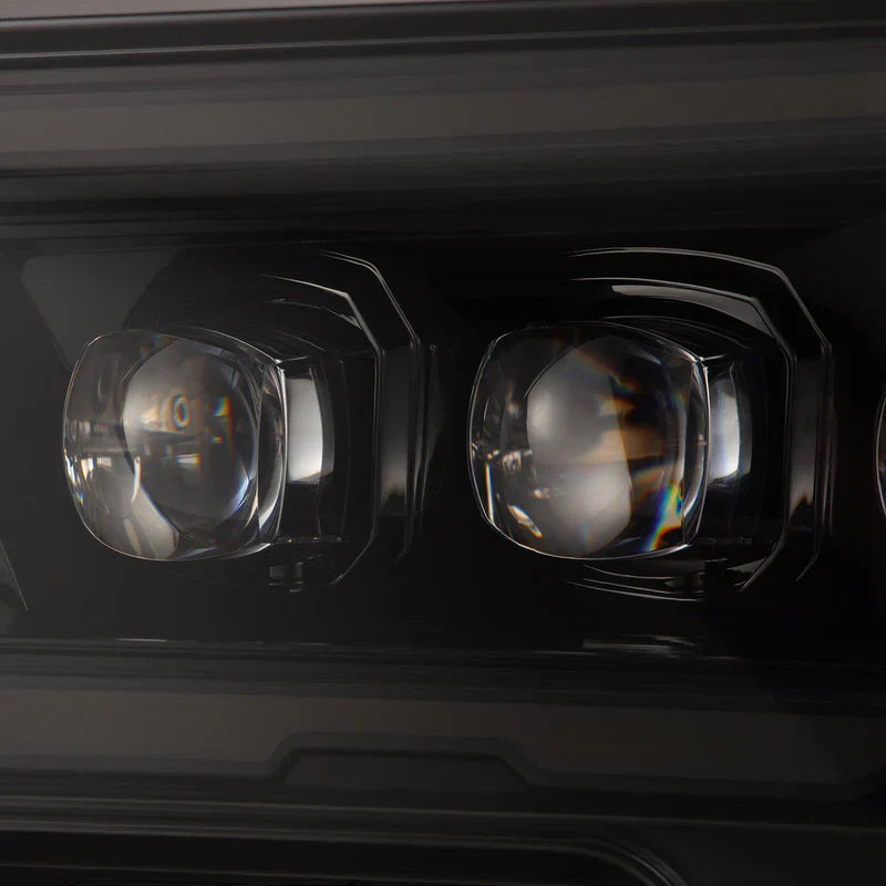 AlphaRex (NOVA-Series) 2024-2025 Toyota Tacoma/2025 Toyota 4Runner LED Projector Headlights - Alpha-Black
