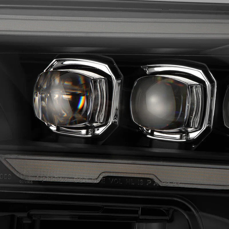 AlphaRex (NOVA-Series) 2024-2025 Toyota Tacoma/2025 Toyota 4Runner LED Projector Headlights - Black