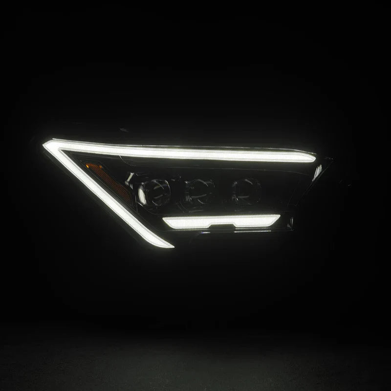 AlphaRex (NOVA-Series) 2024-2025 Toyota Tacoma/2025 Toyota 4Runner LED Projector Headlights - Black