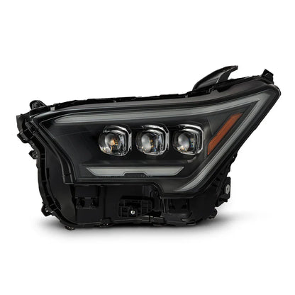 AlphaRex (NOVA-Series) 2024-2025 Toyota Tacoma/2025 Toyota 4Runner LED Projector Headlights - Black