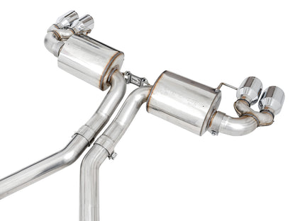 AWE Resonated Touring Edition Exhaust for G2X M340i / M440i - Chrome Silver