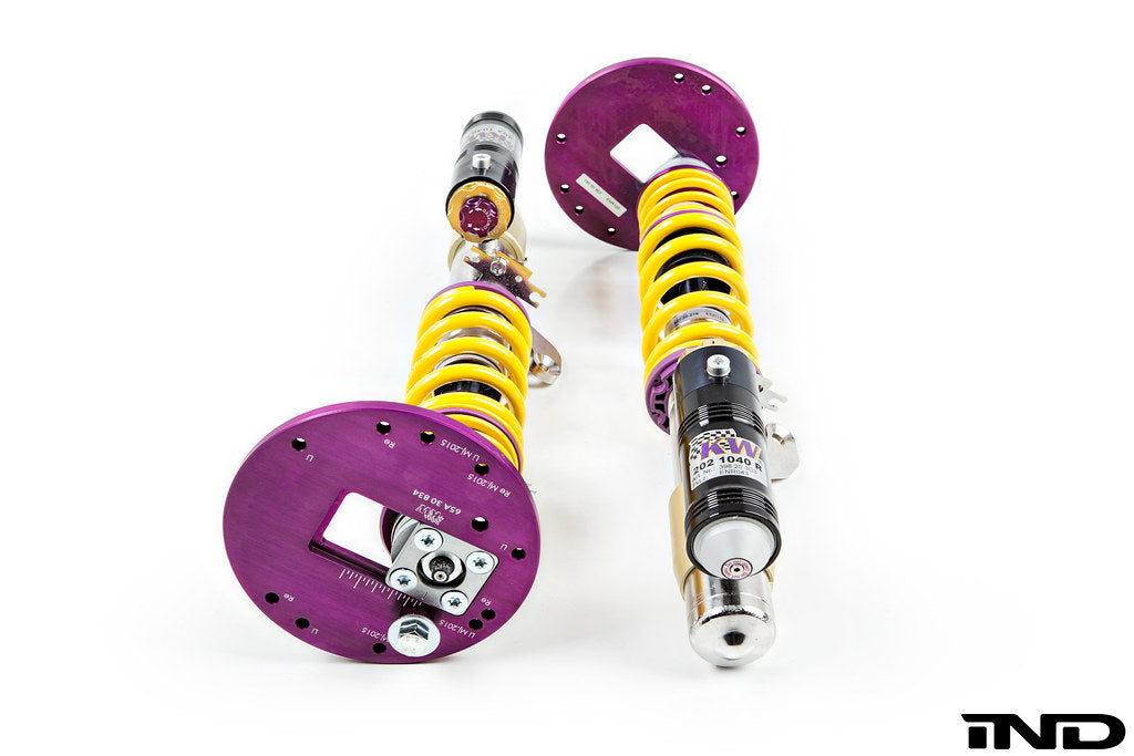 KW Suspensions F87 M2 / M2 Competition Coilover Kit - 3-Way Clubsport
