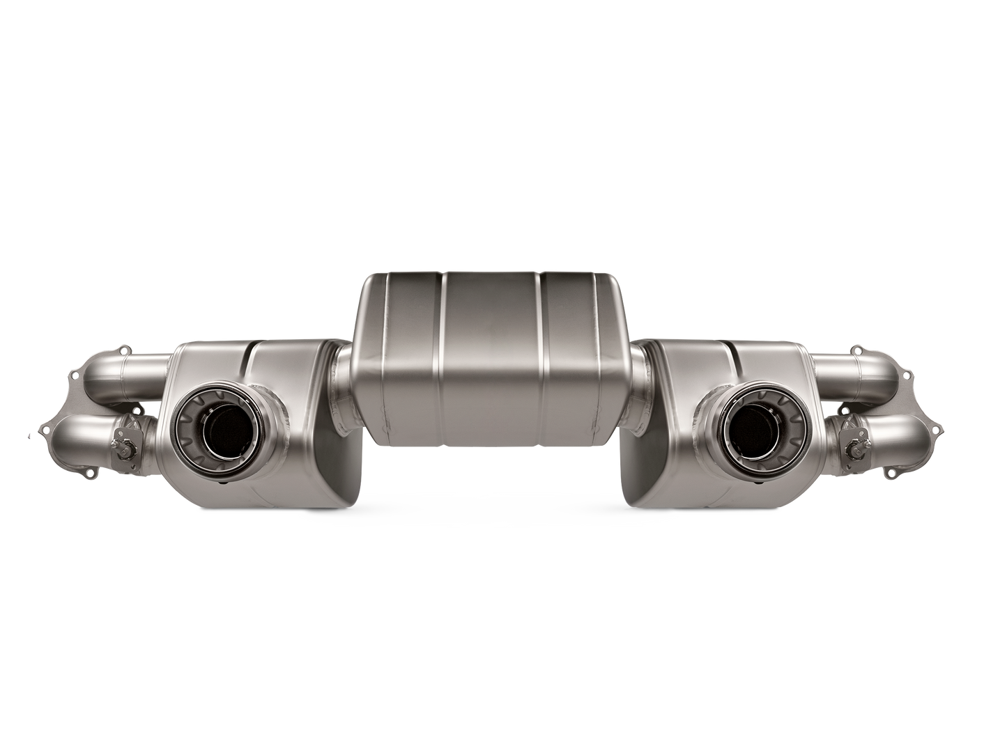 Akrapovic 2020+ Porsche Cayman GT4 (718) Slip-On Race Line (Titanium) (Req Tips / Option 2)