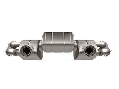 Akrapovic 2020+ Porsche Cayman GT4 (718) Slip-On Race Line (Titanium) (Req Tips / Option 2)