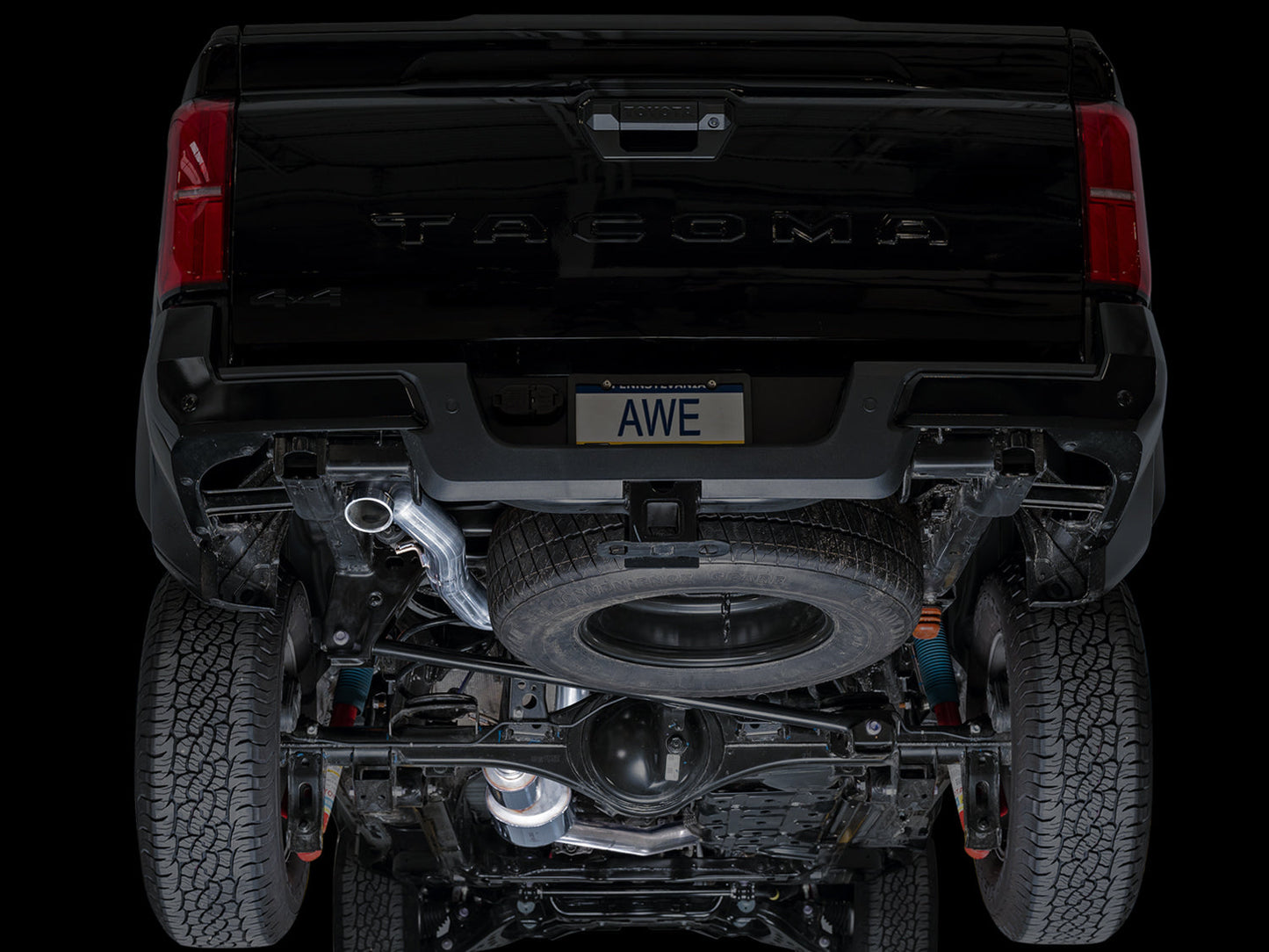 AWE 0FG Exhaust for 4th Gen Toyota Tacoma - BashGuard Only