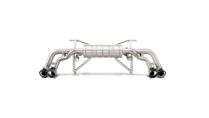Akrapovic Huracan LP 610-4 Coupe / Spyder Slip-On Exhaust System w/ Carbon Tail Pipe Set (Titanium)
