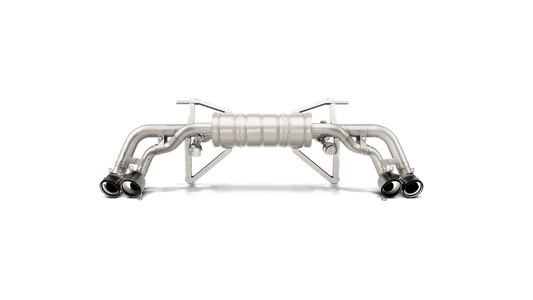Akrapovic Huracan LP 610-4 Coupe / Spyder Slip-On Exhaust System w/ Carbon Tail Pipe Set (Titanium)
