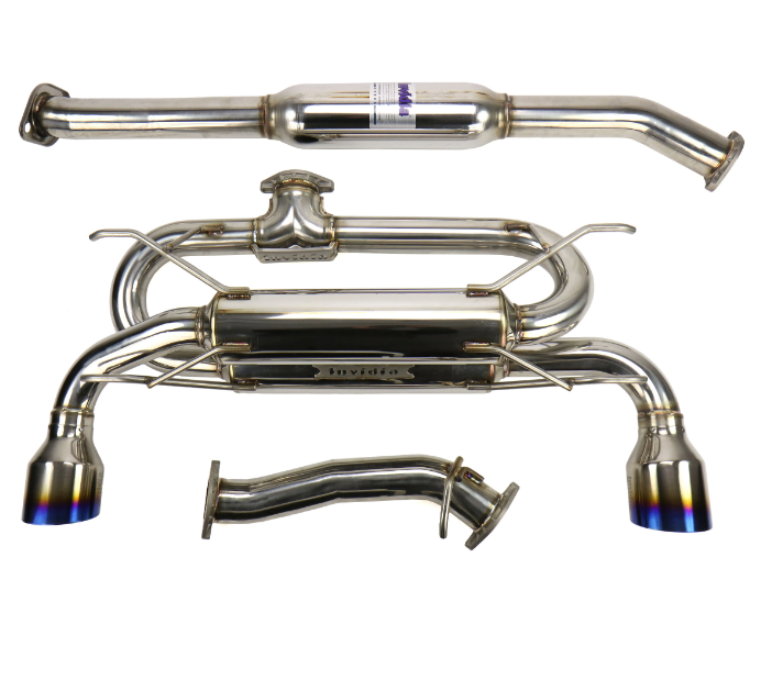 Invidia 12-Up Subaru BRZ Toyota 86 Gemini R400 Titanium Tips Cat-back Exhaust