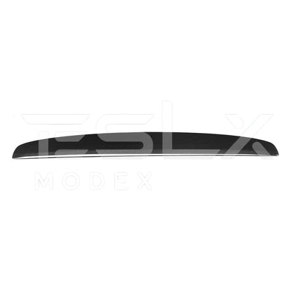 2024-Up Tesla Model 3, 2025-Up Model Y Carbon Fiber Interior Front Dashboard Cover - VENT-805-BKCF