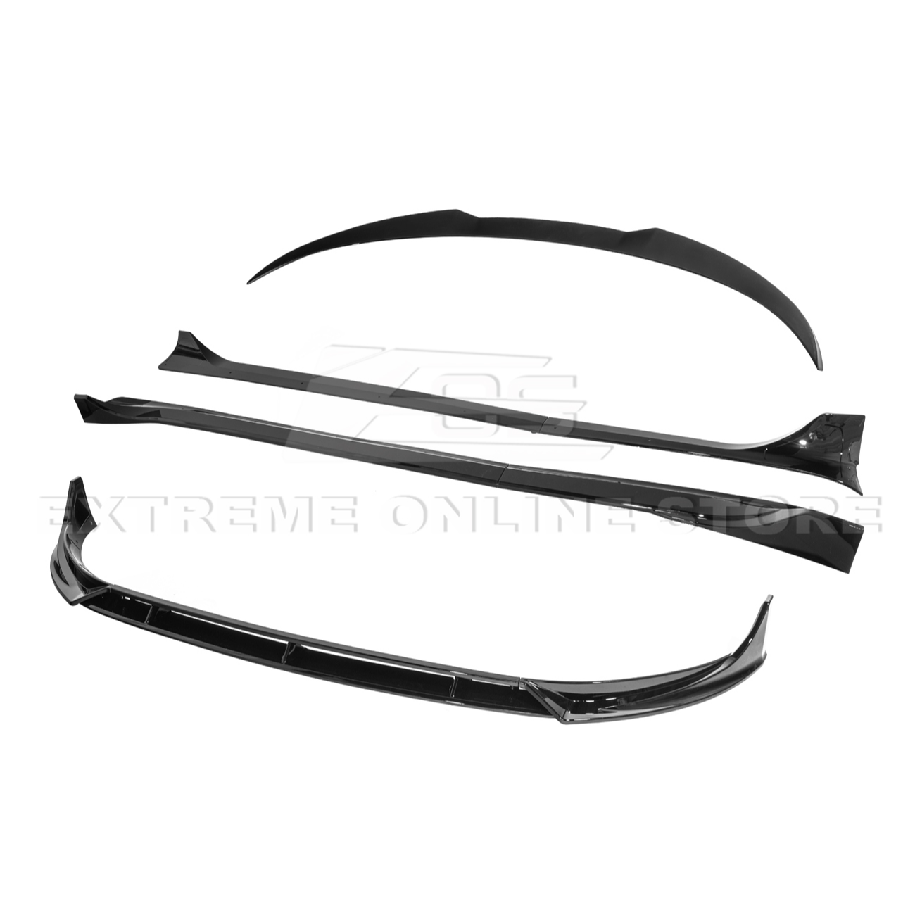 2025-Up Tesla Model Y Track Style Exterior Body Kit - TSLA-COMBO-03