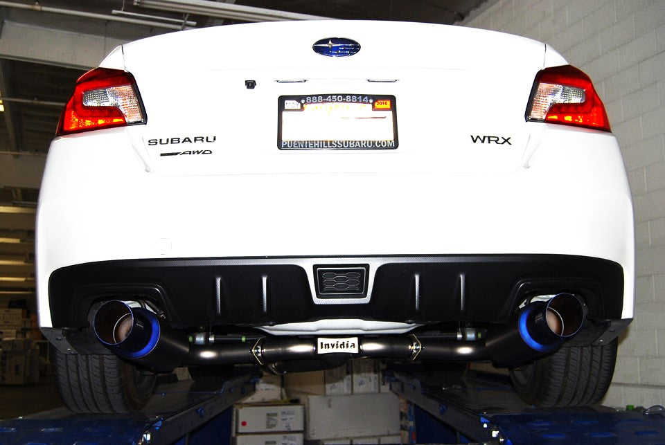 Invidia 15-21 Subaru WRX/STI Sedan Dual N1 Full Titanium Cat-back Exhaust